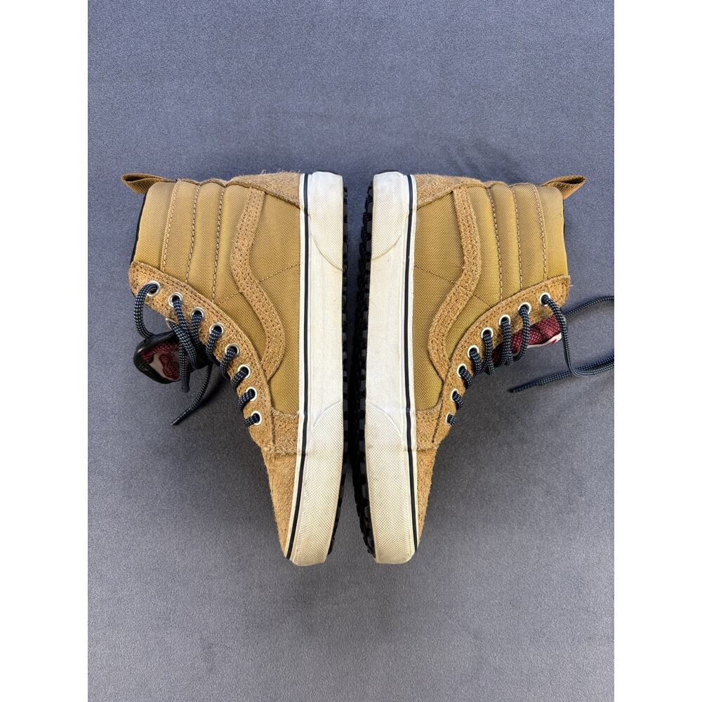 Vans Brown Suede High Tops Mens 6.5 Womens 8 - Picture 3 of 10